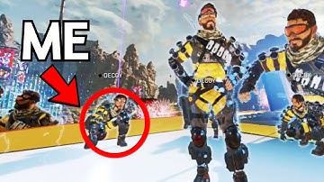 I Pretended to be MIRAGE DECOY in Apex Legends