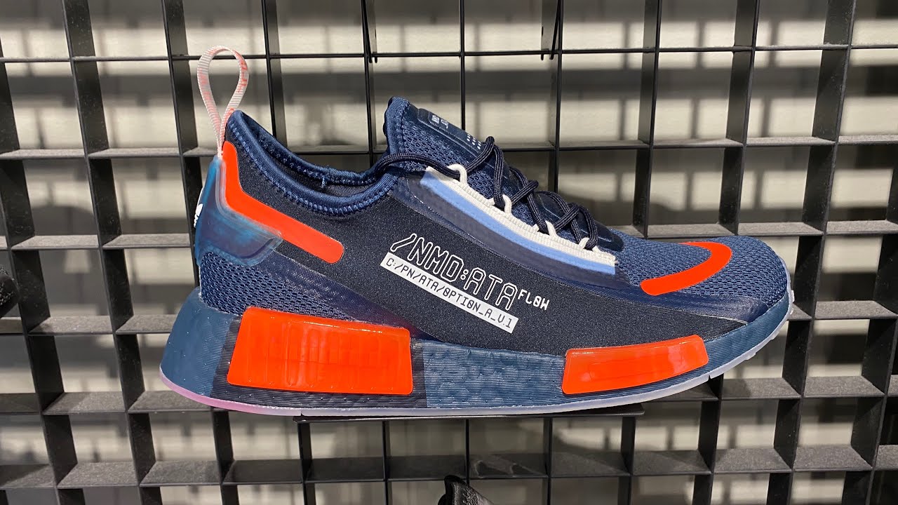 Adidas NMD_R1 Spectoo Crew Navy Solar Red