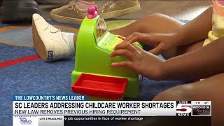 VIDEO: New SC law expands access to childcare job opportunities in face of worker shortage