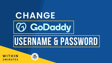 How To Change Cpanel Username And Password In Godaddy 2025 | Reset Or Change Godaddy Cpanel Password