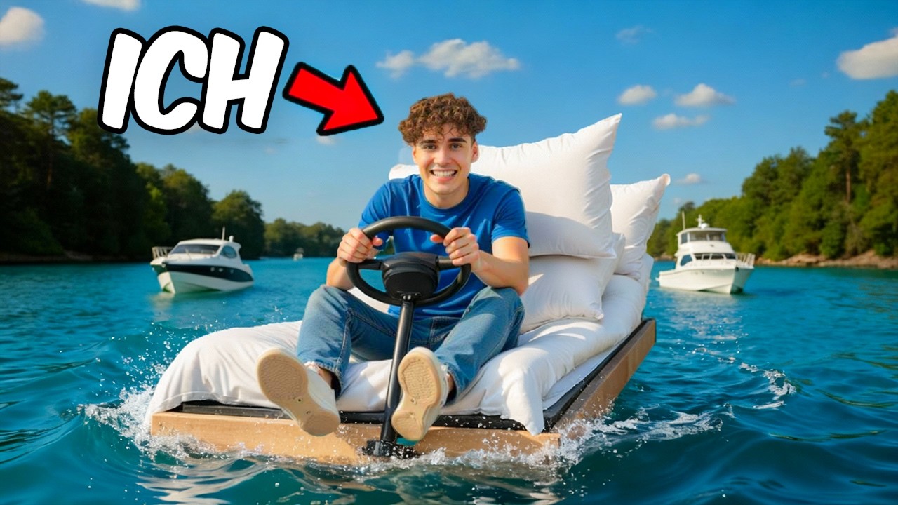 Ich Baue Mein BETT In Ein RENNBOOT Um