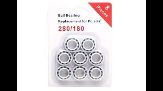 ATIE 8 Pack Wheel Bearings Replacement for Polaris 180-280 Pool Cleaner Part C-60 C60 - Overview