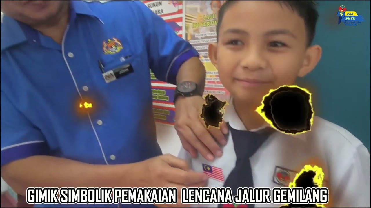 EPISOD 4-MAJLIS SIMBOLIK PEMAKAIAN LENCANA JALUR GEMILANG SK TEMUDOK KEM