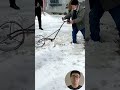 Snow Plow Tool For Easy Clearing