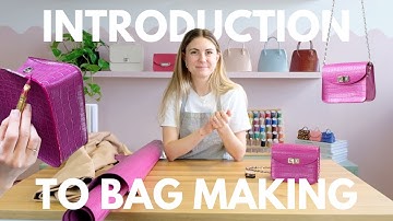 Introduction to Bagmaking: Step-By-Step Mini Box Bag Tutorial