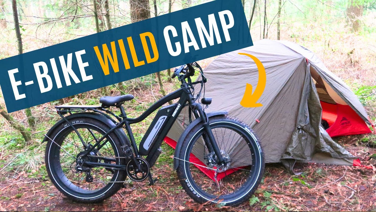 SOLO E-Bike Wild Camping WINTER Adventure