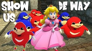 Uganda Knuckles Show Me Da Way Song | VRChat