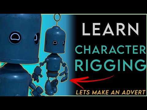 3D Robot Character Rigging - Maya Leg Rigging - Part 1 - YouTube
