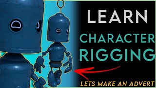 3D Robot Character Rigging - Maya Leg Rigging - Part 1