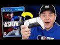 i used a PS5 CONTROLLER to play MLB THE SHOW 20!