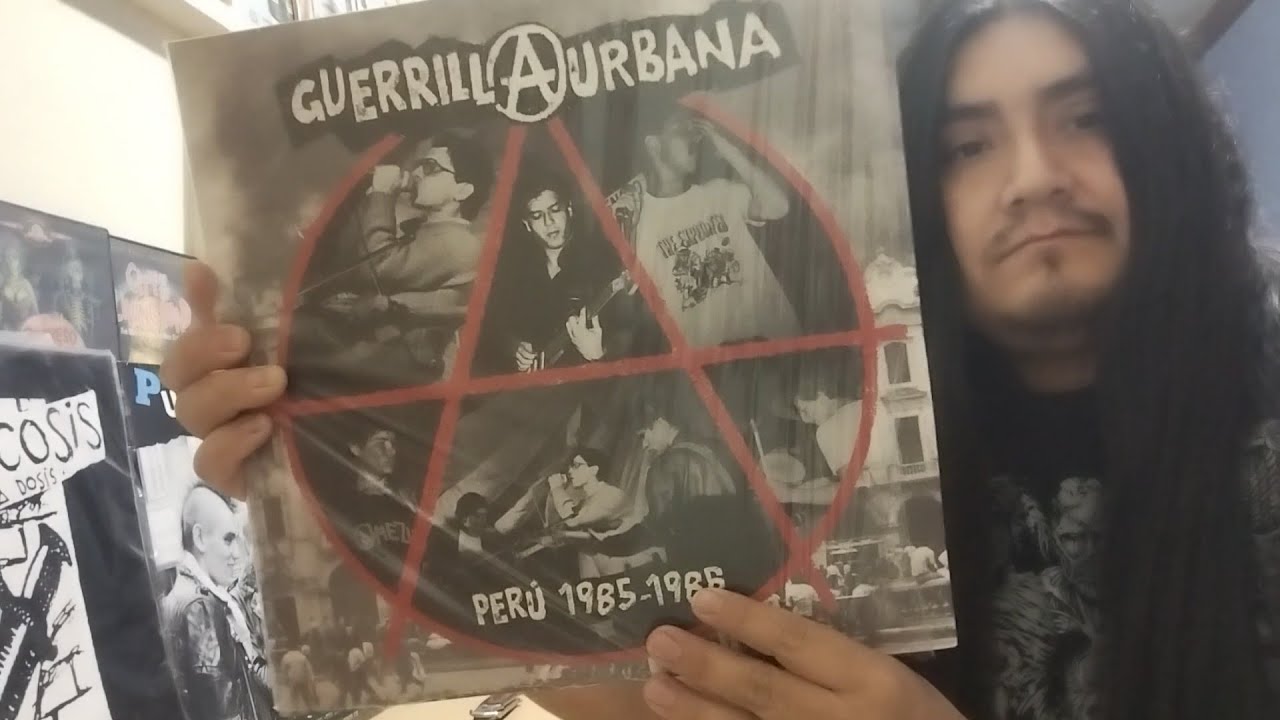 Guerrilla Urbana - Ataque Frontal | Vinyl Unboxing - Hardcore Punk Peruano