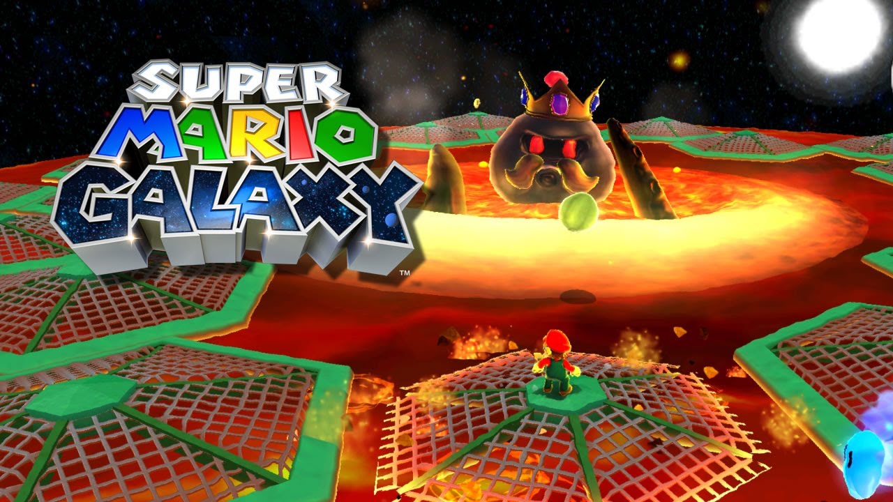 Super Mario Galaxy Bowser Jr.'s Lava Reactor King Kaliente's Spicy
