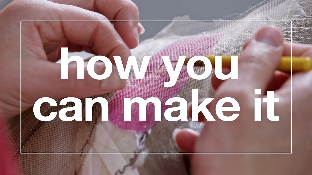 How to Make a Wig | Part Three: knotting hair and fitting a wig