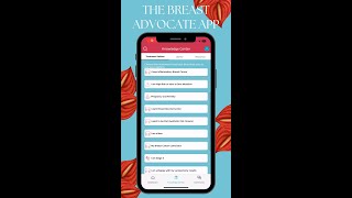 Breast Advocate® screenshot 4