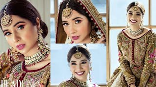 Latest Bridal Shoot Featuring The Gorgeous Sabeena Farooq by glamour and world information