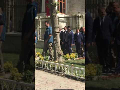 Sayın Cumhurbaşkanımız Recep Tayyip ERDOĞAN Nusretiye Camii Açılışı Sonrası
