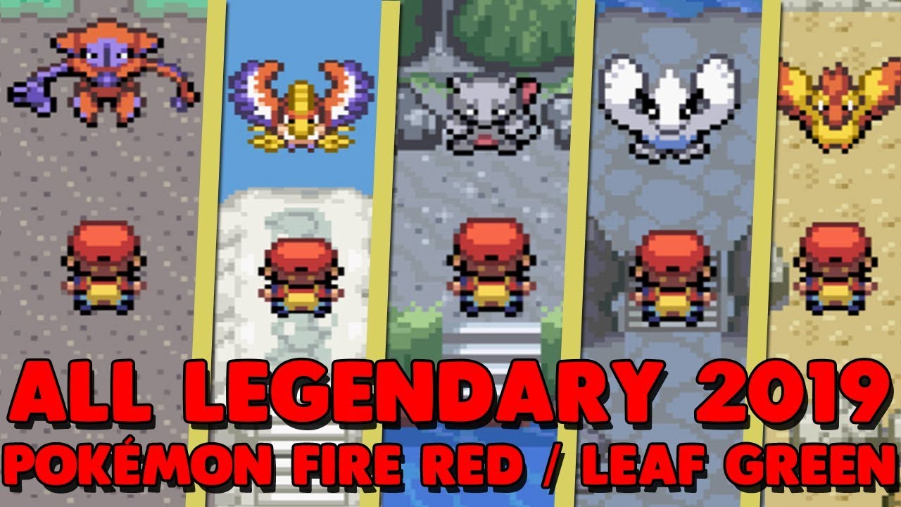 Como capturar Todos os Pokémon Lendários Pokémon FireRed/LeafGreen