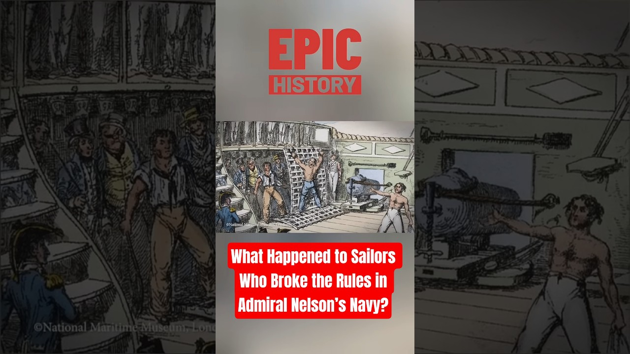 What Happened to Sailors Who Broke the Rules in Admiral Nelson’s Navy?