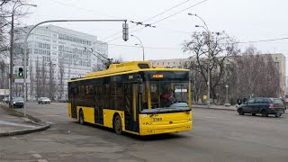 видео: Киевский троллейбус БогданТ701.10 бортовой номер3385маршрут номер 3 обратно запись полного маршрута. картинка: Киевский троллейбус БогданТ701.10 бортовой номер3385маршрут номер 3 обратно запись полного маршрута.