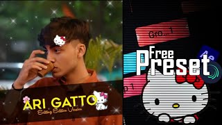 ARI GATTO 🤡😽||AE INSPIRED VIDEO||KITTY SPECIAL VIDEO❤️PRESET||‎@SimpSarvesh #arigatocats            