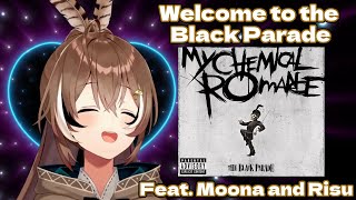 Mumei, Moona and Risu Sing "Welcome to the Black Parade" by My Chemical Romance | Karaoke