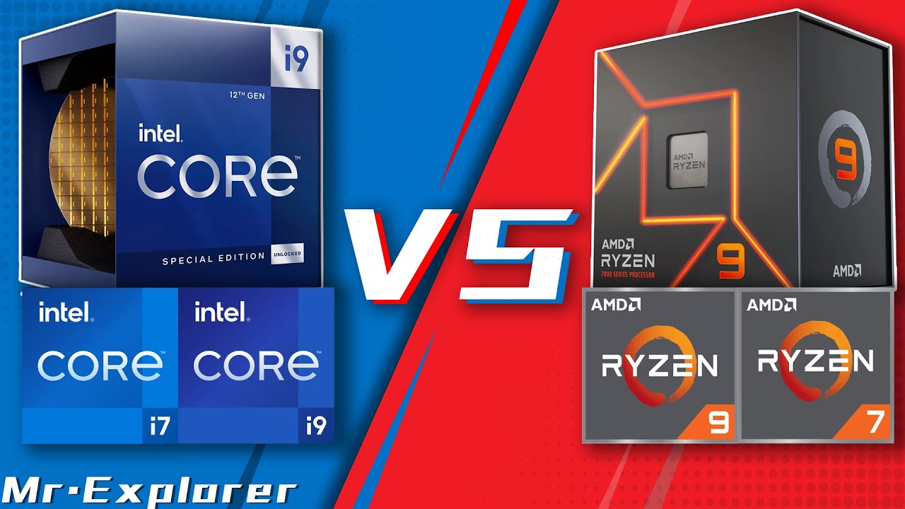 Intel 历代CPU 对决 AMD 历代CPU，究竟谁会赢呢？All Intel CPUs vs all AMD CPUs | 探索先生 ...