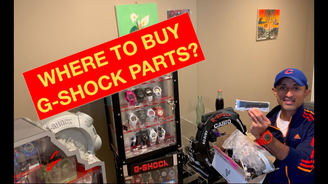 SECRET place to Order OEM AUTHENTIC G-shock Casio Parts for Watches! - YouTube