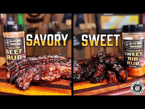 I Smoked SRF Pork Belly 2 Ways (Sweet vs. Savory)