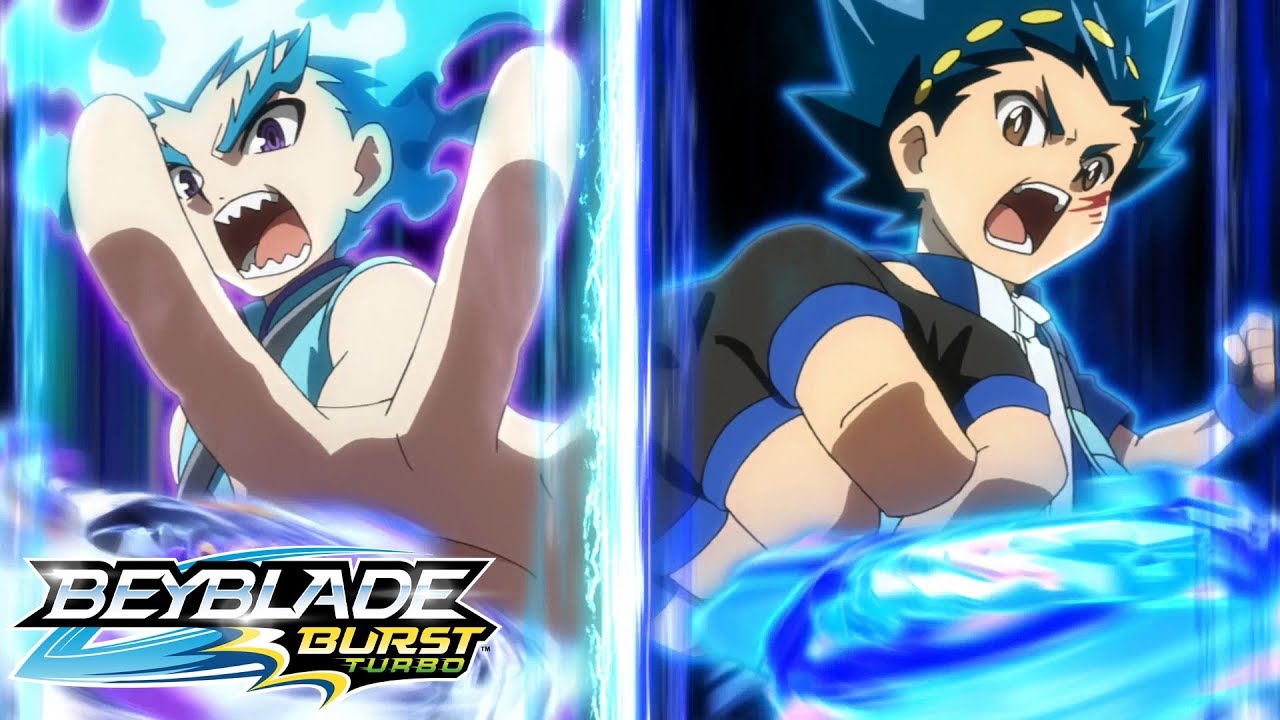 BEYBLADE BURST TURBO Episode 5 Turbo Match Valtryek Vs Luinor