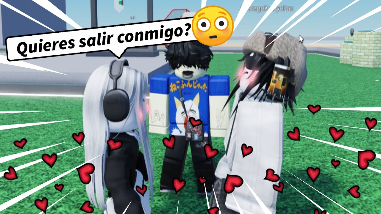 ROBLOX CHAT DE VOZ LE CONSIGO NOVIO A MI AMIGA😍😍