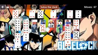 Star Club - FreeCell: Hard I Challenge 4 | Blue Lock Theme | Microsoft Solitaire Collection