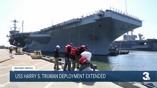 USS Harry S. Truman deployment extended