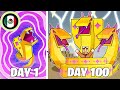 SOBREVIVÍ 100 DÍAS como un SERPIENTE PSIQUICA en MINECRAFT HARDCORE!