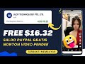 TERBUKTI DIBAYAR $16.32 SALDO PAYPAL GRATIS ! NONTON VIDEO PENDEK DIBAYAR PAYPAL | PENGHASIL PAYPAL