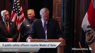 9 Missouri public safety officers receive Medal of Valor