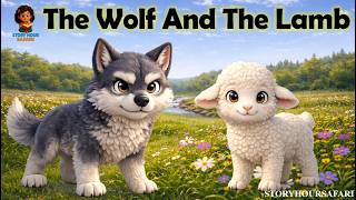 🐺 The Wolf And The Lamb 🐑 | English Moral Story For Kids 📖