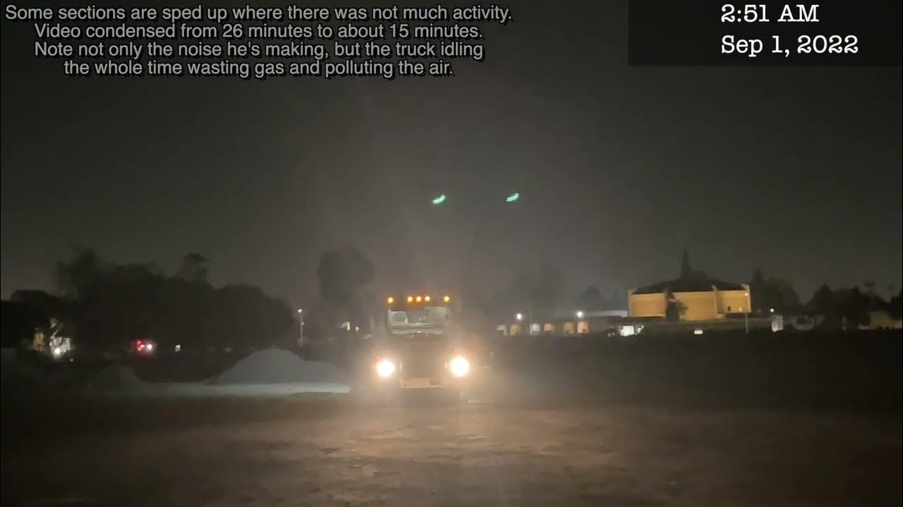 Oxnard's Campus Park Construction Noise 2 YouTube