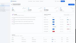VortexCloud v2: Dashboard Cloud de Nueva Generación | React, TypeScript y Tailwind CSS