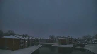 Cincinnati Snow Time Lapse Video