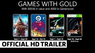 Xbox Games with Gold September 2021