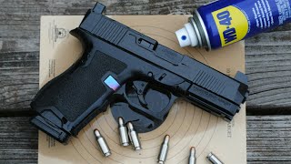 PSA DAGGER 22TCM9R CONVERSION casings stuck in chamber [where to oil the gun?]
