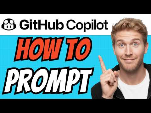How To PROMPT GitHub Copilot (QUICK & EASY) 2026