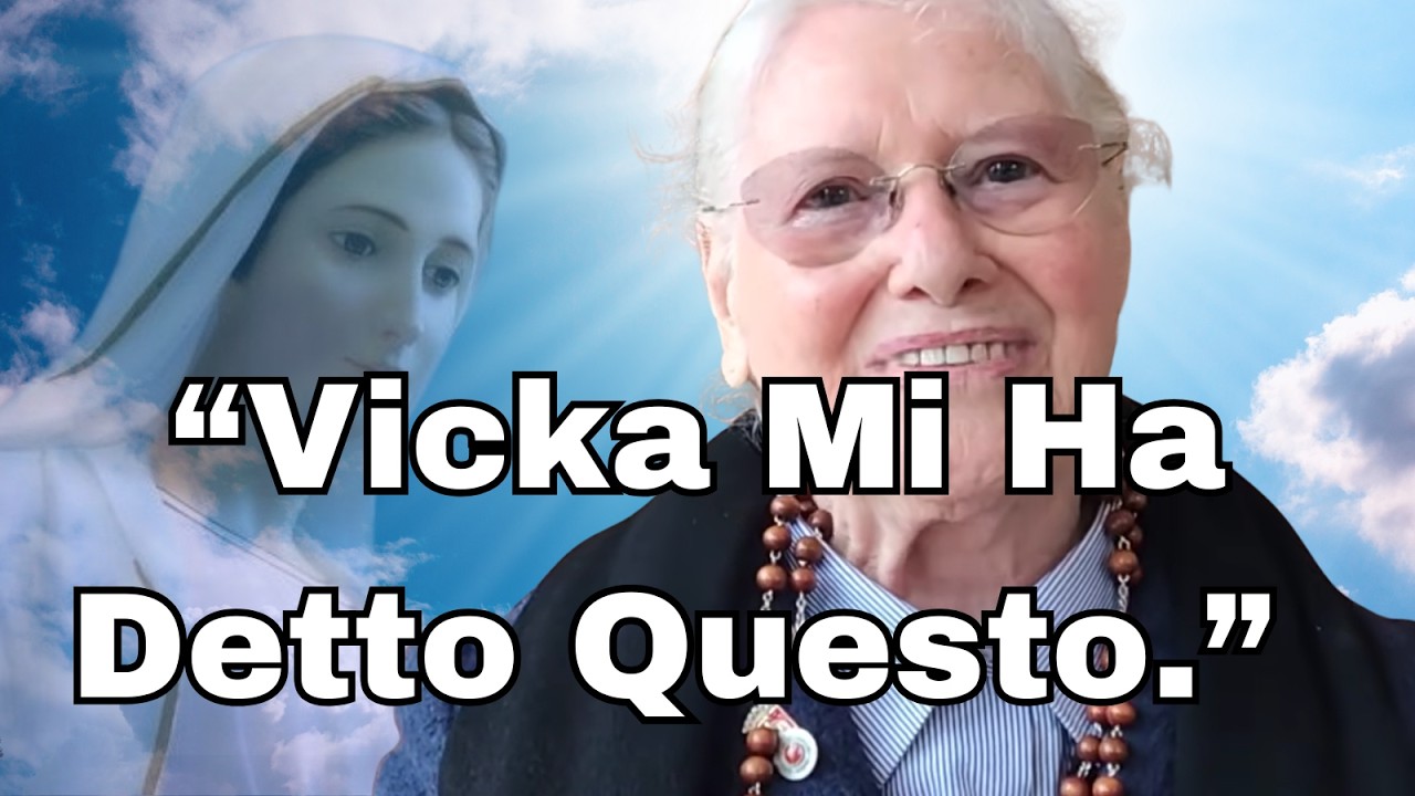 Cosa Mi Ha Detto La veggente Vicka 😳 | Testimonianza potente da Medjugorje