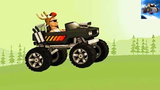 GREEN FOREST All Map Prime Peaks - MONSTER CAR  🚙 Racing Game screenshot 1