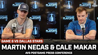 Cale Makar & Martin Necas Keep It Real After Avs WIN & Forcing GAME 7
