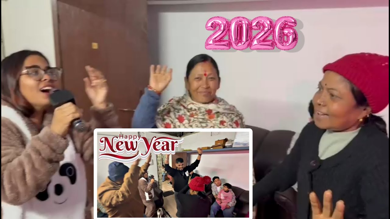 New year vlog 2026 🥰dhamakedaar celebration 🥳🥳🎉 vlog 90