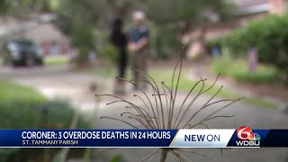 St. Tammany Parish coroner shows a concern over the growing amount of overdoses