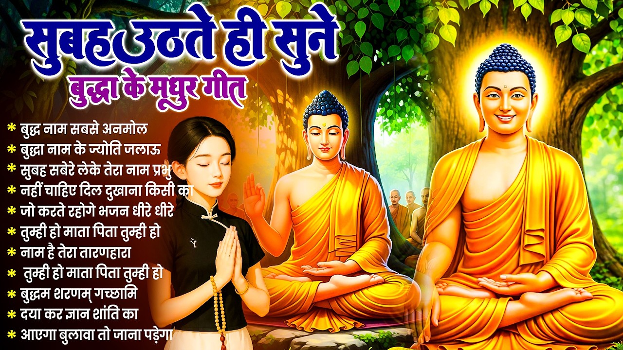 ☸️तथागत भगवान बुद्ध की मंगल कृपा के लिये सुबह उठते ही रोज़ सुनें ये भजन ~ Best Buddha Bhajan #buddha