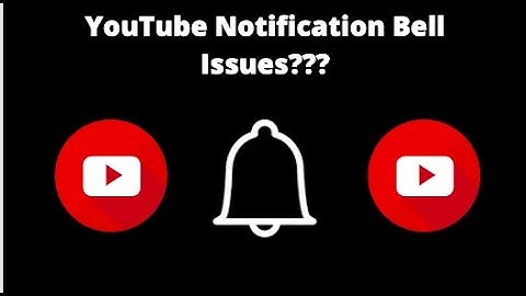 YouTube Notification Bell Problems?// How to fix it!