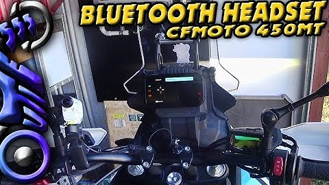 Headset connection CFMOTO 450MT